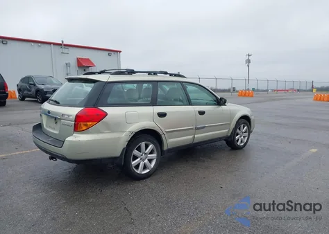 2006 Subaru Outback 2.5I from USA, damaged, VIN 4S4BP61C767317530